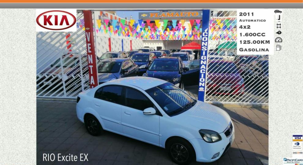 Kia Rio Xcite 2011 Guayaquil