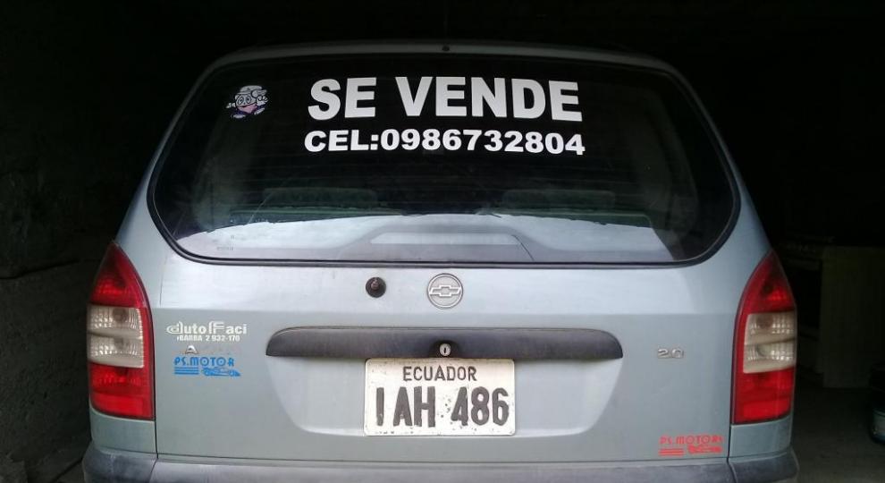 Chevrolet Zafira 2003 El Pan