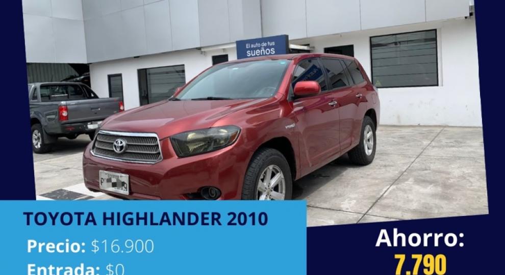 Toyota Highlander Hibrido 2010 Quito
