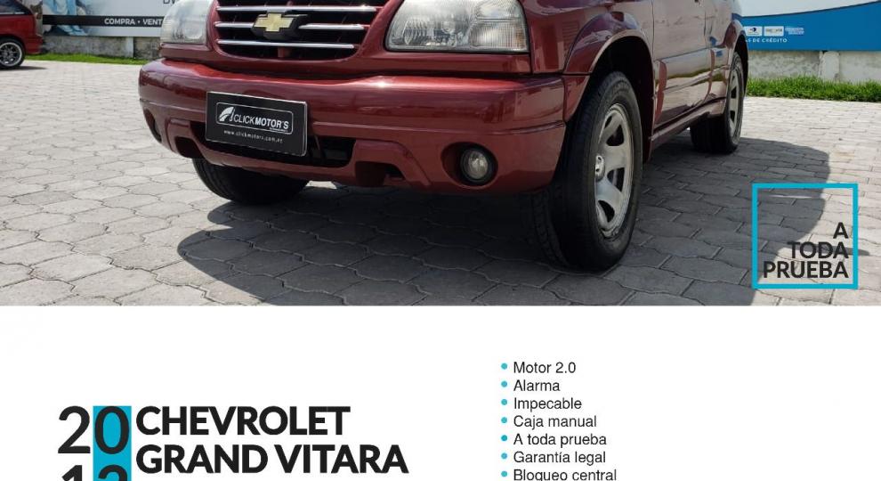 Chevrolet Grand Vitara 5P 2012 Ambato