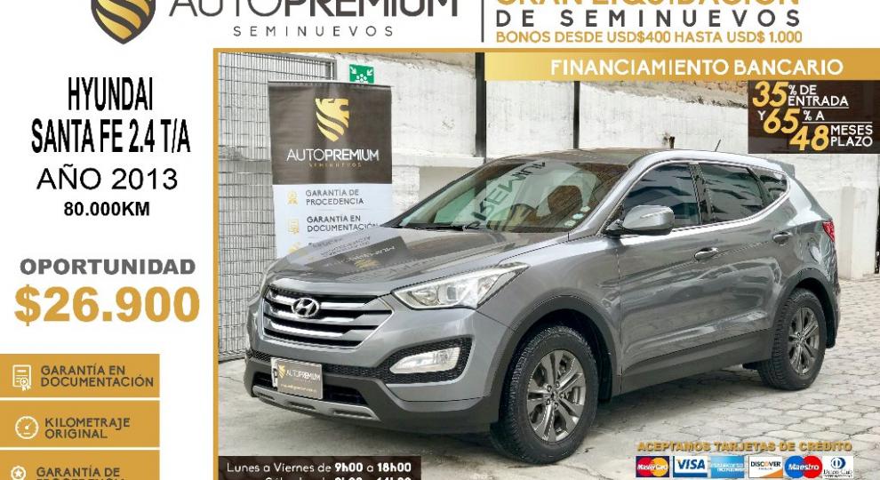 Hyundai Santa Fe 4x2 2013 Quito