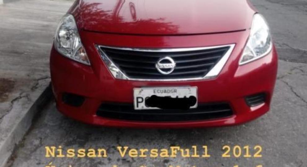 Nissan Versa 2012 Guayaquil