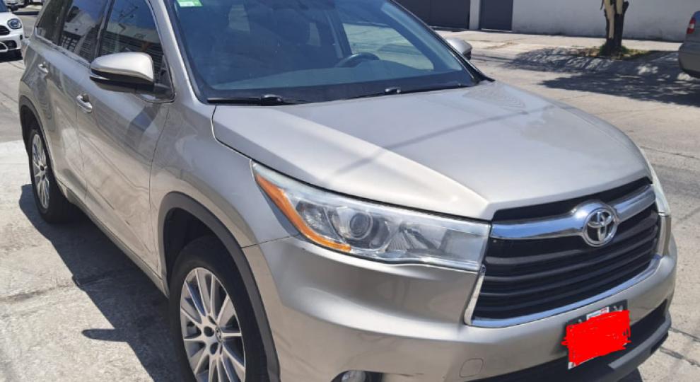 Toyota Highlander 2016 Zapopan