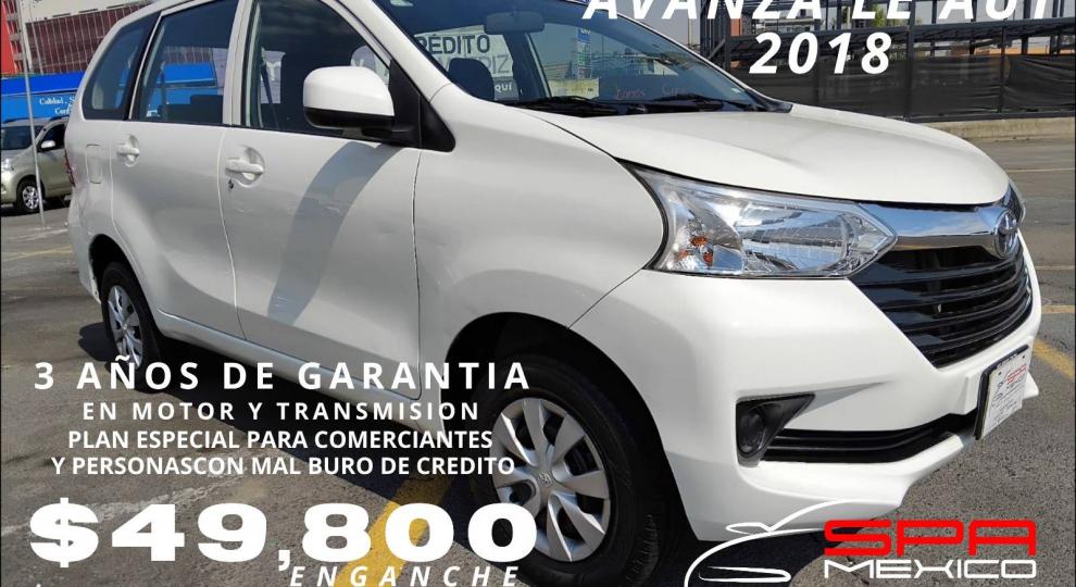 Toyota Avanza 2018 Benito Juárez