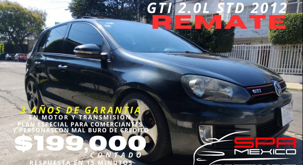Volkswagen Golf GTI A4 2012 Benito Juárez